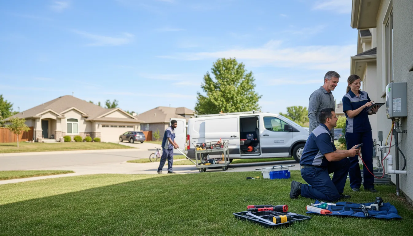Tankless water heater service in Coventry, CT